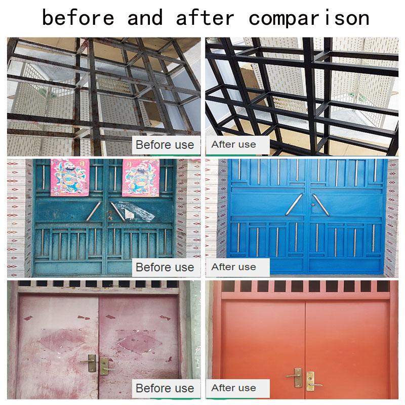 22-color 350g Water-based Metallic Paint Railing Iron Doors and Windows Anticorrosion Refurbishment Antirust Quick-drying Paint