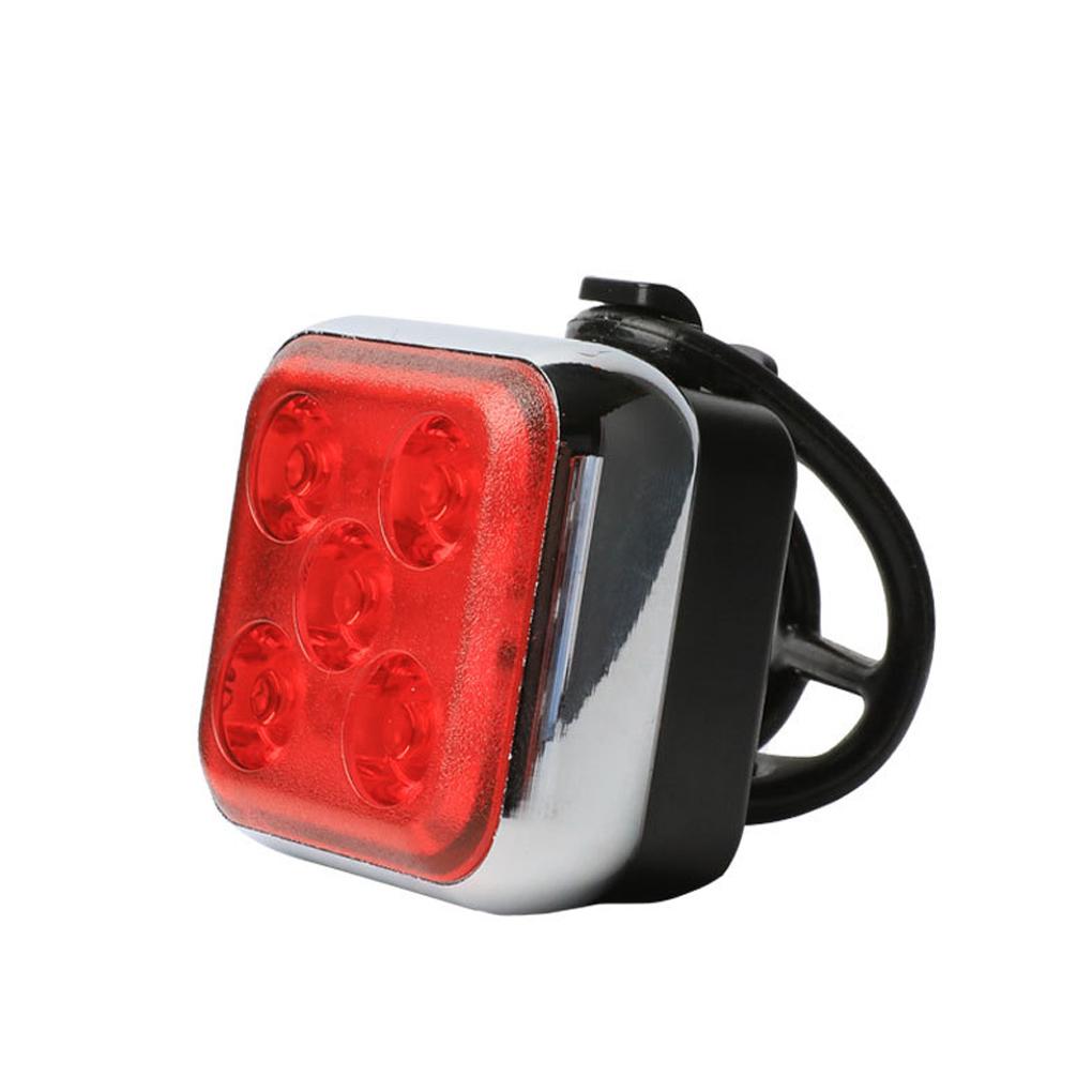 

Bike Tail Light Rechargeable IPX4 Waterproof Bicycles Rear Lamp Outdoor Security Cycling Taillight Lighting Reflector