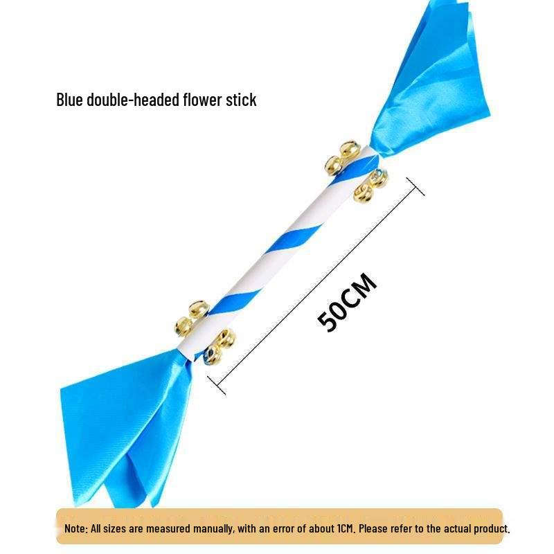 Bunte Blumenstock-Requisiten für Kinder-Tanz und Gymnastik