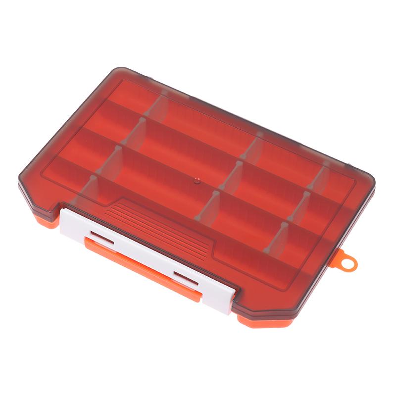 Single Layer Fishing Gear Box Portable Lure Box Fake Bait Soft Bait Box Accessories Box Supplies Parts Storage Box Tool Box