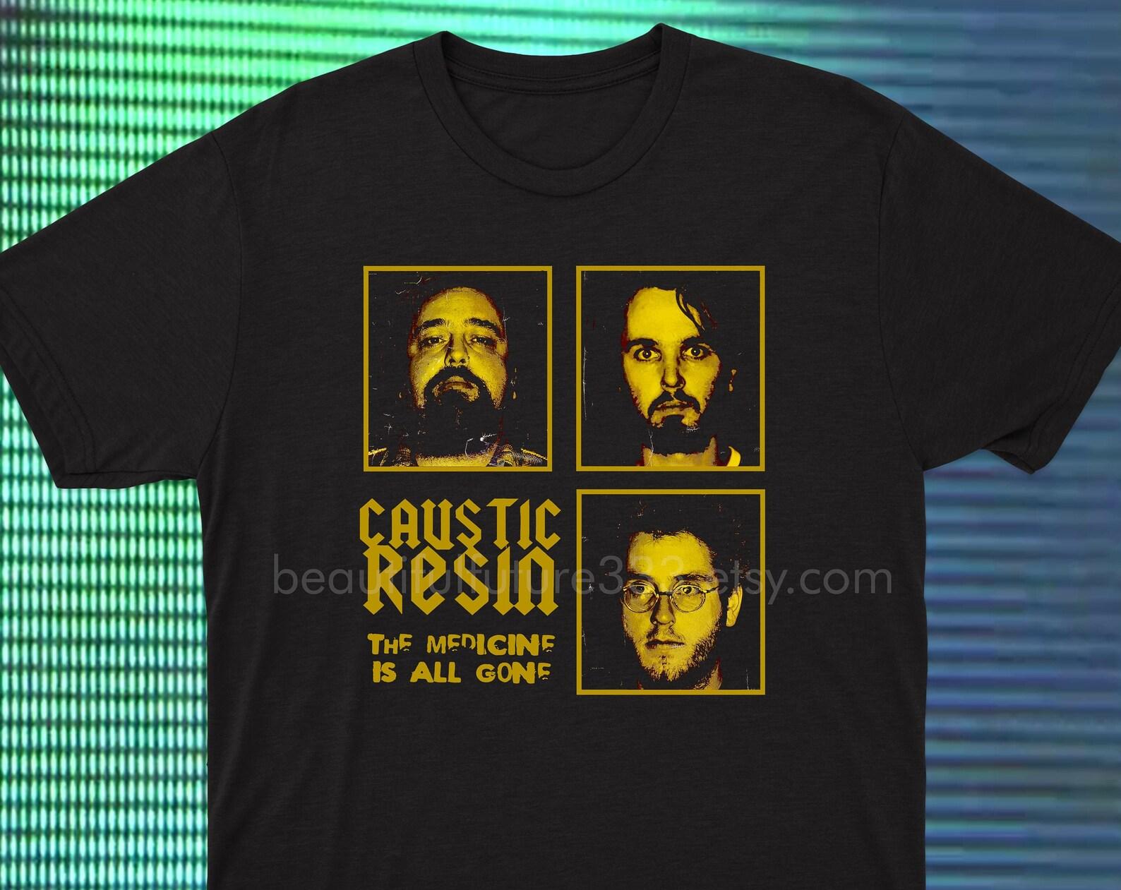 Caustic Resin T shirt Idaho Indie Rock 4XL
