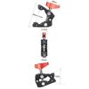 Aluminum Material Crab Clamp 3/8" Hole Magic Arm Clamp Versatile Camera Clamp  Camera Mounting