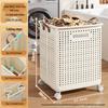 Miflame Foldable Laundry Hamper & Storage Basket