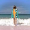 Perry das Schnabeltier Strandtuch Einseitiger Druck Weiches Mikrofaser-Saugfähiges Handtuch Für Pool Strand Badezeit Spielerisches Cartoon-Geschenk