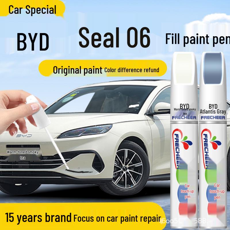 

BYD Seal 06 Car Touch-up Pen in Warm Smoke Tea and Atlantis Gray Single Touch-up Pen + Sandpaper