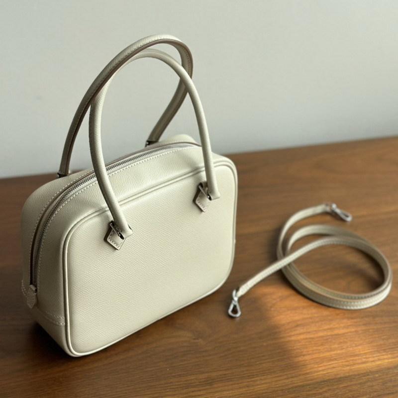 Neue Feder high-end Federtasche echtes Rindsleder tragbare Umhängetasche kleine quadratische Tasche Damentasche