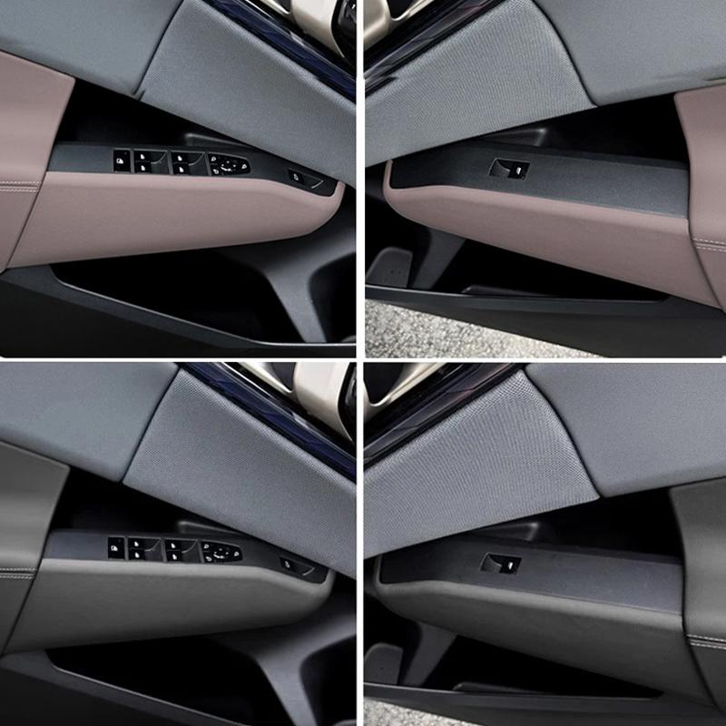 Für BMW X3 G45 2025 Vorhaut Fensterheberknopf Seitenverkleidung Schutzplatte Automobil Innenraumzubehör Modifikation