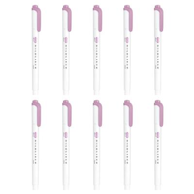 Zebra Mildliner Mild Iris 10 Highlighter, Pens, B-WKT7-MIR