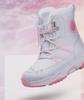 Kids' Large Cotton Velvet Lined Snow Boots - Anti-Slip, Warm, Durable for Boys & Girls