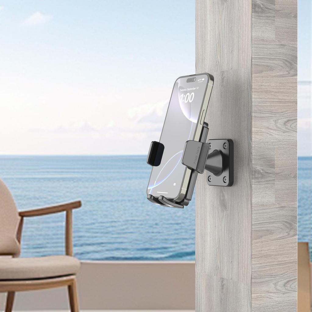 Wall-Mounted Universal Mobile Phone Holder for Kitchen & Shower