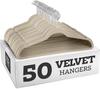 50PCS Velvet Hangers Shirt Clothes Drying Rack Wardrobe Organizer And Storage For Coats Pants Dress Rack Balcony Home Accessory