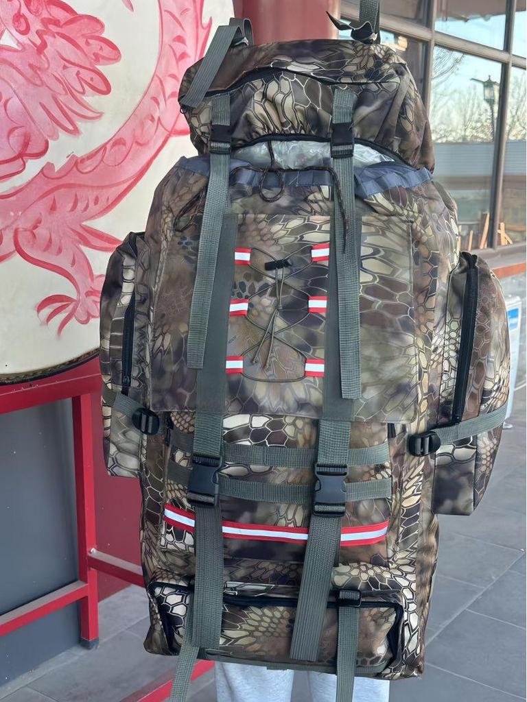 130L Εξαιρετικά Μεγάλο Αδιάβροχο Ταξιδιωτικό Σακίδιο Πλάτης για Άνδρες - Ιδανικό για Πάπλες, Αποσκευές, Υπαίθρια Αθλήματα και Ορειβασία.