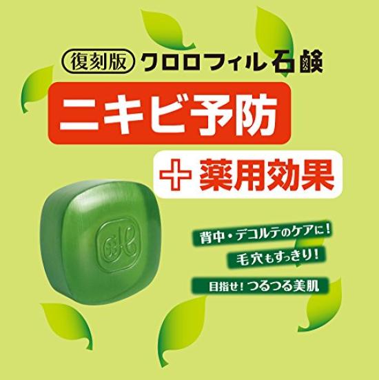 KOKURYUDO Chlorophyll Soap Reprint Edition 85g x 2 (Quasi-drug)