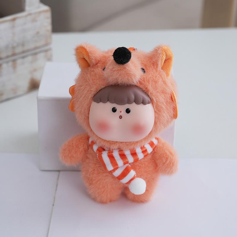 

Cute Cartoon Animal Fruit Cub Lilith Plush Doll Keychain Backpack Hangings Ornaments Gifts as the picture