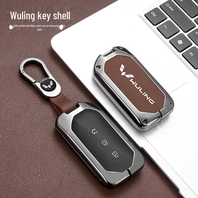Wuling 2023 Capgemini Premium Key Case: Stylish Unisex Bag Buckle for Car