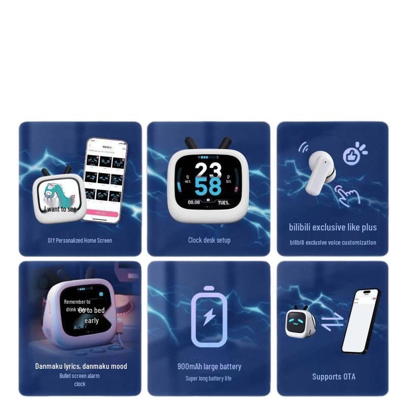 Compact LCD TV with Touchscreen & Premium Wireless Bluetooth Earphones - Ideal Gifts for Men and Women