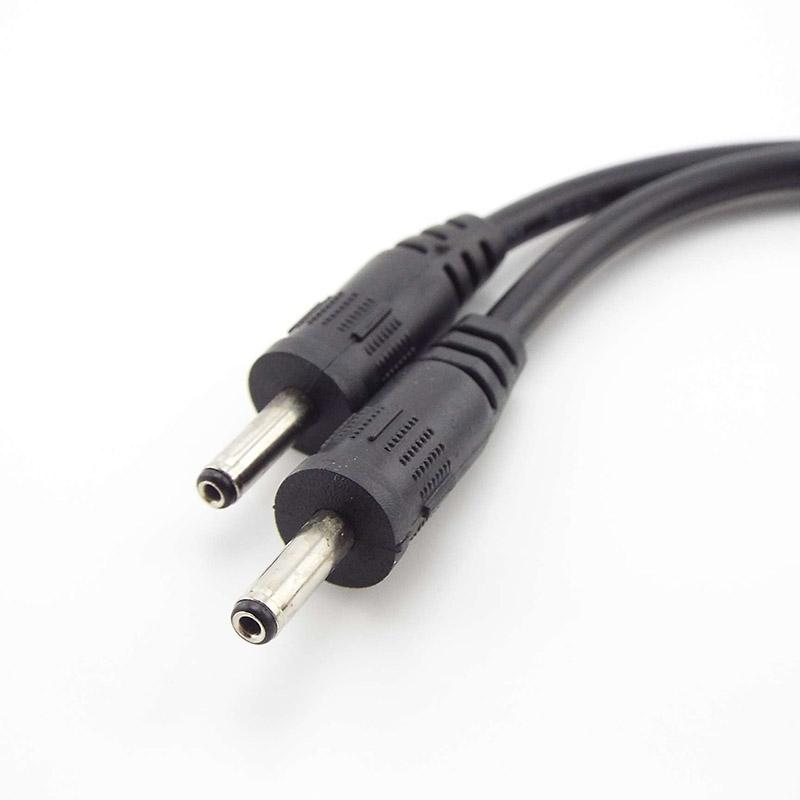 Kabel adapter złącza zasilania DC 3,5 x 1,35 mm męskie na 5,5 x 2,1 mm żeńskie Laptop 3,5*1,35 do 5,5*2,1