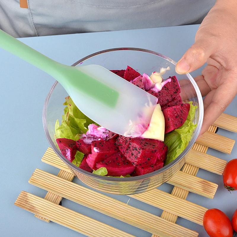 Pekařská škrabka Míchací pádlo Forma Silikonová špachtle pro Kuchyňské pomůcky Dortové máslo Kuchyně Příslušenství Vaření Nářadí Nástroje