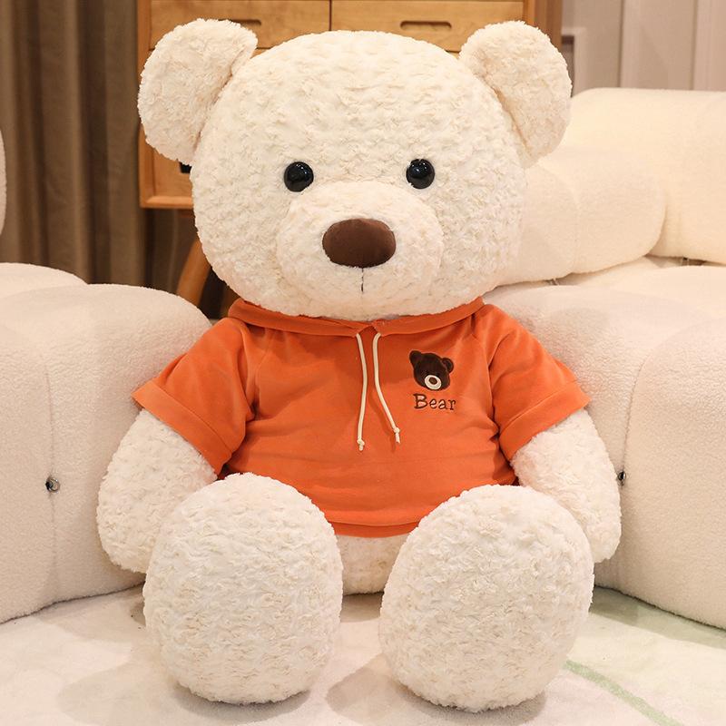 Cartoon Sweater Bear Doll Plush Toy Big Bear Hug Bear Doll Girl Company Soothing Doll