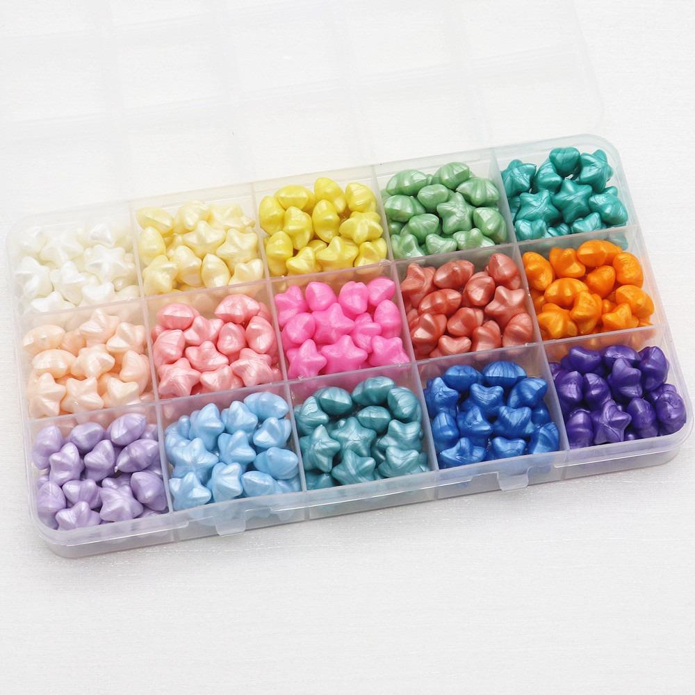 Lacquer Seal Wax Particles Pearlescent Mixed Color Makaron Lucky Star Special-shaped Lacquer Wax Particles