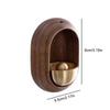 Wood Doorbell Dopamine Wind Chime Hanging Japanese Style Doorbells Home Decorative for Refrigerator Doors Restaurant Home