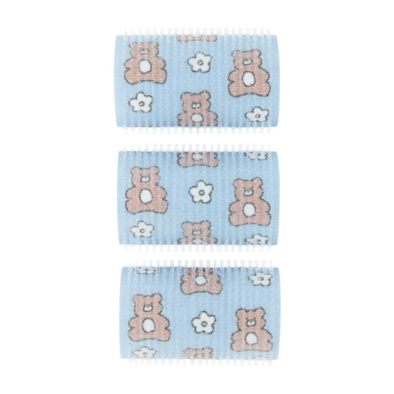 Hair Roll Blue Bear (Large) 3P (25017712)