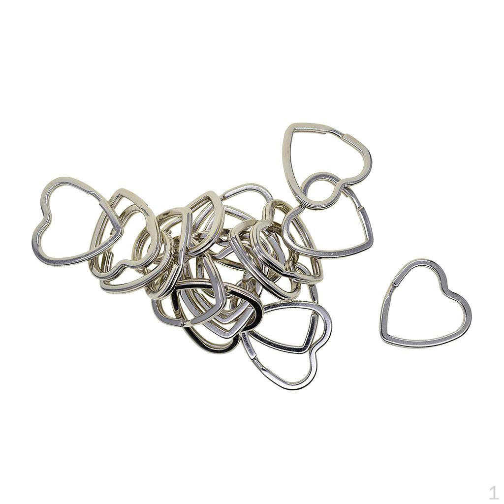 0/50 Split Rings Key Keychain Jewelry Accessories