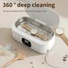 Mini Household Ultrasonic Cleaner High Frequency Vibration Deep Cleaning for Glasses Jewelry Tableware