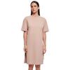 Build Your Brand Womens/Ladies Organic Slit Hem Oversized T-Shirt Dress