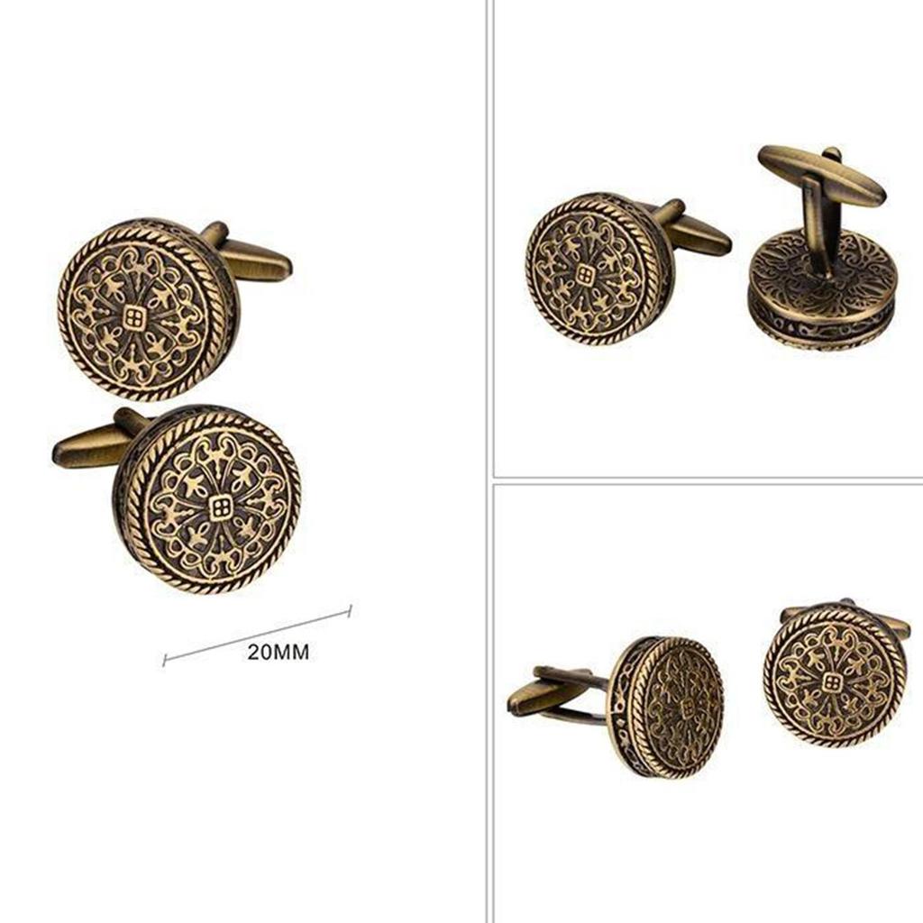 2pcs Bronze Vintage 0mm for Suits Jacket