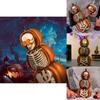 Ornament Halloween Pumpkin Luminous Creative Decoration Ancient Atmosphere Gift