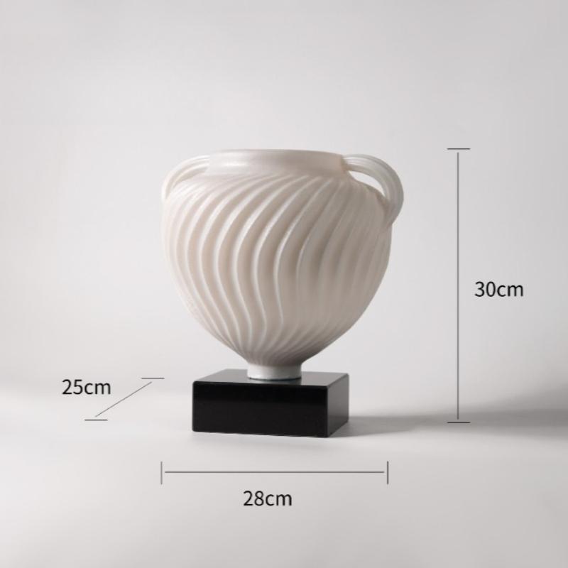 

Creative Simple Vase Living Room Desktop Flower Ware Balcony Decoration Flower Bottle Home Aesthetic Modern Decorative Ornaments