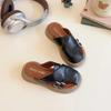 2025 Summer New Children Roman Sandals for Girls Fashion Korean Style Soft Bottom Anti-slippery Versatile Casual Beach Shoes