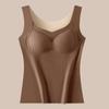 Antistatic Thermal Underwear Slim Fit Bottoming Shirt Women Seamless Thermal Vest  Autumn Winter