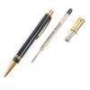 Very Good PARKER Ballpoint Pen Duo Field Black GT Twist Type Black Gold Used
