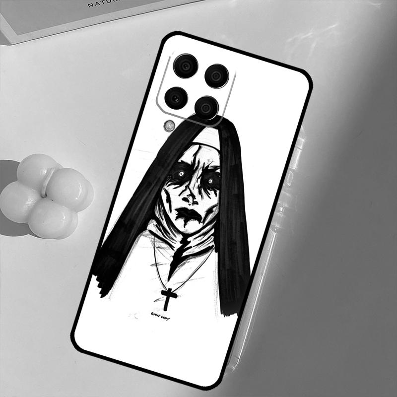 The Nun Valak Horror For Samsung Galaxy M54 M21 M33 M53 M13 M12 M32 M52 M11 M31 M35 M55 M15 M14 M34 M06 M16 Case