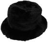 [Kangol] Bucket Hat Faux Fur Bucket SOLID BLACK (01) 23