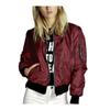 Women's Fall Fashion Zipper with Short Jacket