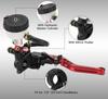 7/8inch 22mm Motorcycle Brake Clutch Lever Universal for 100-300CC Pitbike Street Bike Dirtbike Scooter Bike CNC Adjust Lever