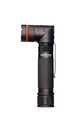 NICRON LED Handy Clip Chest Mountain B71Pro Light, L-Shaped, Swivel, Rechargeable, Included, Magnet, Light, Small, Hands-Free, Compact, Portable,