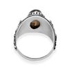 Natural Marquise Shape Labradorite Leaf Designer Shank Sterling Silver Vintage Ring For Women & Girls