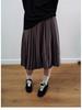 Spring New Modal Pleated Relaxed Midi Skirt - Cloud-Like Comfort