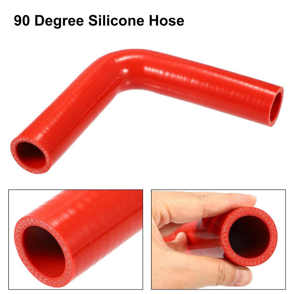 X AUTOHAUX Silicone Hose, Silicone Tube, For Blow Off Valve, Intercooler, Turbo Intake, Rajator
