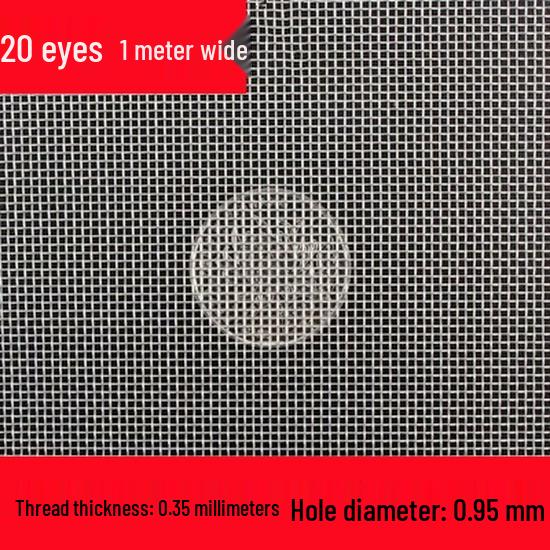 304 Edelstahlgewebe, 6-500 Maschen, Industrielles verdicktes Metalldrahtfilter.