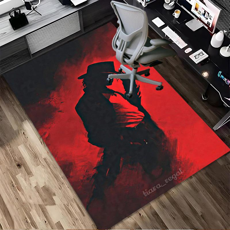 Moonwalk Performance Living Room Nonslip Area Rug Soft Carpet For Bedroom Gameoom Playroom Sofa Office Home Decor Doormat