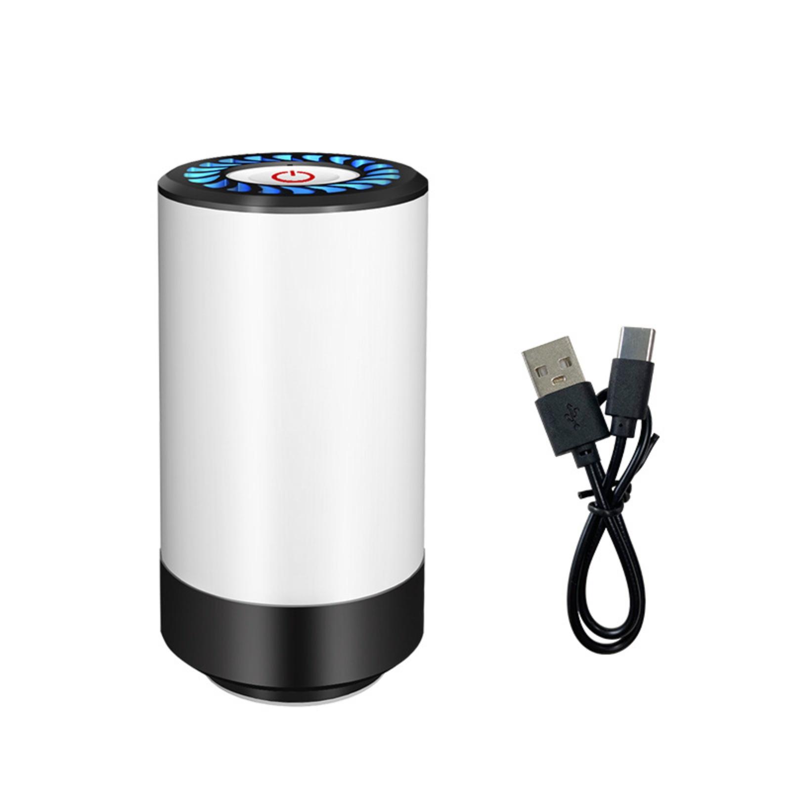 Household Food Vacuum Sealer Small Household Portable Handheld Vacuum Machine Food USB Mini Vacuum Air Pump Diameter/Height белый