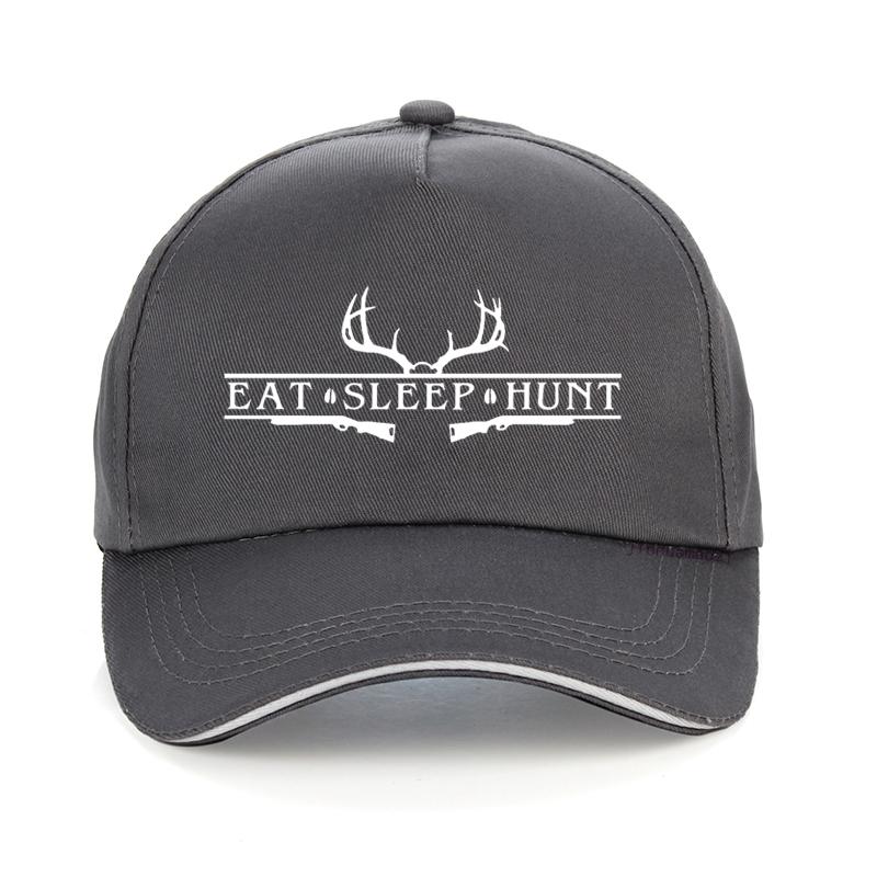 Mysterious Eat Sleep Hunting Deer Men Hat Outdoor Hunting Dad Hats Extreme Movement Baseball Cap Adjustable Snapback Caps Gorro