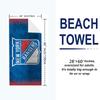 New York Rangers Logo Print Beach Towel, Large Soft Quick Dry Towel for Beach Camping Swimming