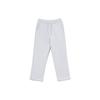 Solid Color Lace-Up Straight Leg Casual Knit Sports Pants Men Bottoms Gray 13338629