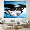 Dragon Taming Adventure Tapestry, Unique Design Tapestry, Wall Decor for Bedroom,Livingroom, Playroom,Heartwarming Fan Holiday Gifts